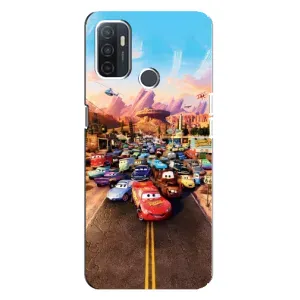 Силіконовий чохол Маквін для Oppo A32 (Тачки на трасі)