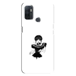 Чохли Венсдей на Oppo A32 Уенсдей (AlphaPrint) (танець Венздей)