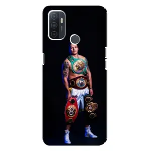 Чехол с принтом «Усик с поясами» для OPPO A32