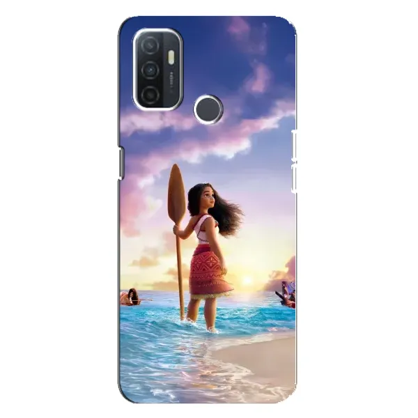Чохол з принтом «Моана з веслом» для OPPO A32 Чохол з принтом «Моана з веслом» для OPPO A32