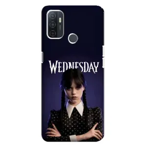 Чохли Венсдей на Oppo A32 Уенсдей (AlphaPrint) (Wednesday)