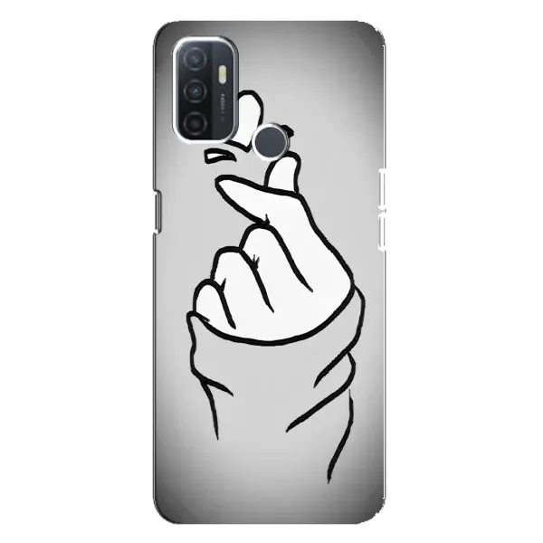 Чехол с принтом «Значок Love» для OPPO A32 Чехол с принтом «Значок Love» для OPPO A32