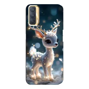 Чехол с принтом «Блестящий олененок» для OPPO A33