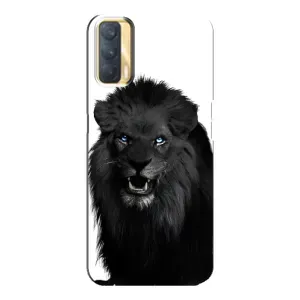Чохли з картинкою животних Oppo A33 (Чорний ЛЕВ)