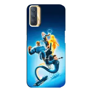 Чохол з принтом Фантастична четвірка для Oppo A33 (Герої Фантастична Четвірка)
