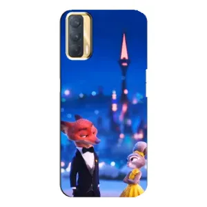 Чохол Зоотрополіс на Oppo A33 (Романтичний вечір Зоотрополіс)