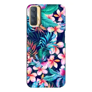Чохол з принтом «Мальовничі квіти» для OPPO A33