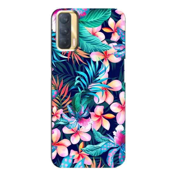 Чохол з принтом «Мальовничі квіти» для OPPO A33