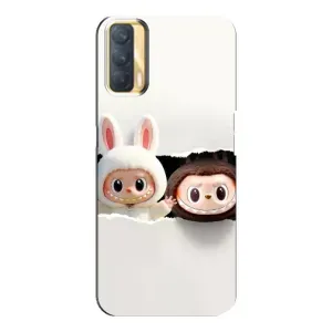 Чохол з принтом «Лабубу» для OPPO A33