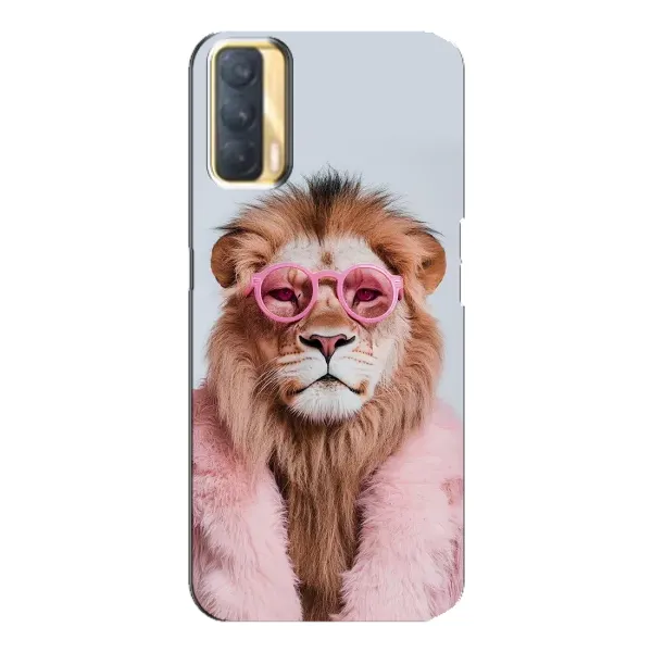 Чохол з принтом «Лев в окулярах» для OPPO A33