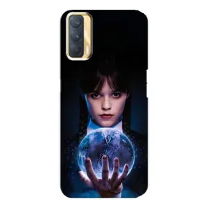 Чохол з дизайном Венздей 2 на Oppo A33 (Магічна сфера Венздей)