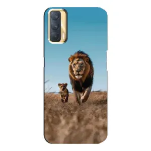 Чохол Король лев на OPPO A33 (Мусафа та Сімба)