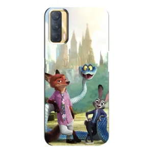 Чохол Зоотрополіс на Oppo A33 (Герої мультфільму Зоотрополіс)