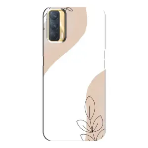 Чехол с принтом «Нюдовая веточка абстракция» для OPPO A33