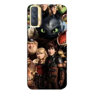 Чохол як приборкати дракона на Oppo A33 (Персонажі дракона)