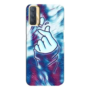 Чохол з принтом «Радужне серце» для OPPO A33