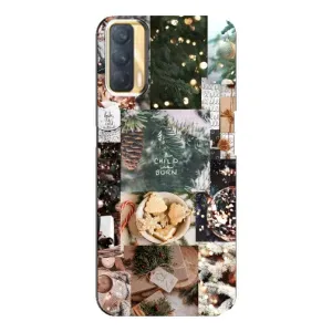 Різдвяні, Святкові Чохли для OPPO A33 (Різдвяний колаж)