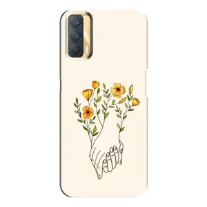 Чехлы для любимой на OPPO A33 (VPrint) (Руки любві)