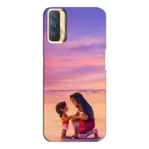 Чохол з мультфільмом Ваяна Oppo A33 (Маленька Ваяна)