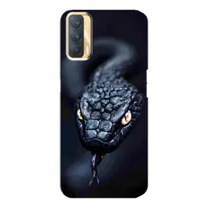 Чохол з картинкою 'Хижаки' для Oppo A33 (Чорна змія)