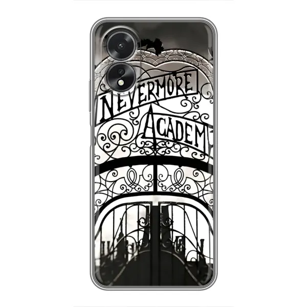 Чохол з принтом «Ворота Академії Невермор» для OPPO A38