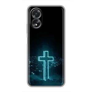 Чехол для Oppo A38 (AlphaPrint) - (Христианские)