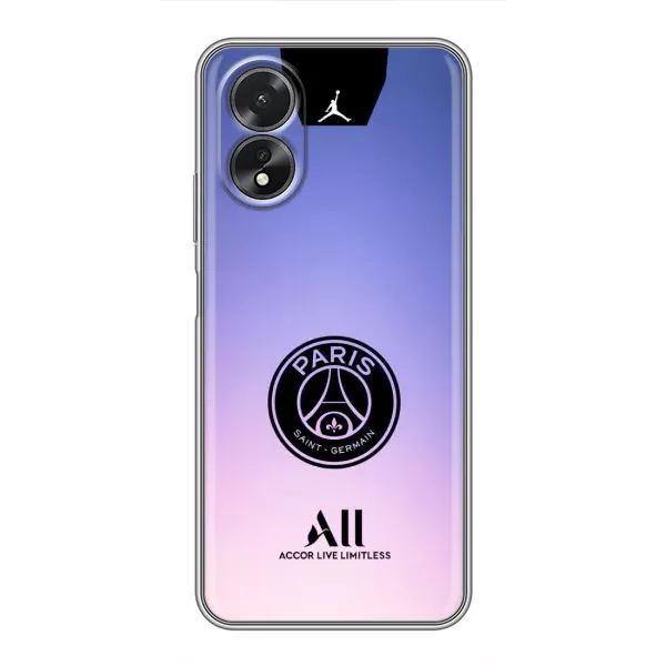 Чохол з принтом «лого PSG» для OPPO A38
