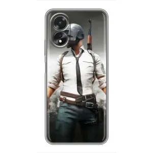 Чехол PUBG для Оппо А38 (AlphaPrint)