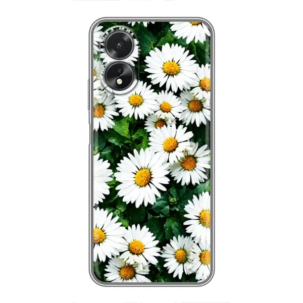 Чехол с принтом «Ромашки» для OPPO A38 Чехол с принтом «Ромашки» для OPPO A38