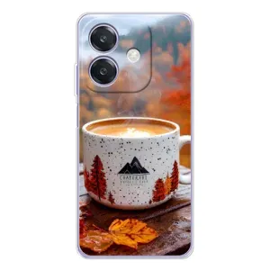 Чохол з принтом «Кава на природі» для OPPO A3x