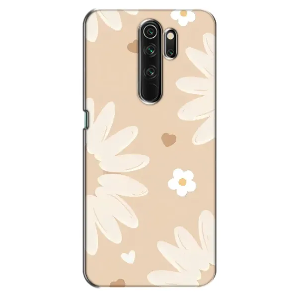 Чехол с принтом «Бежевые цветы» для OPPO A5 (2020)