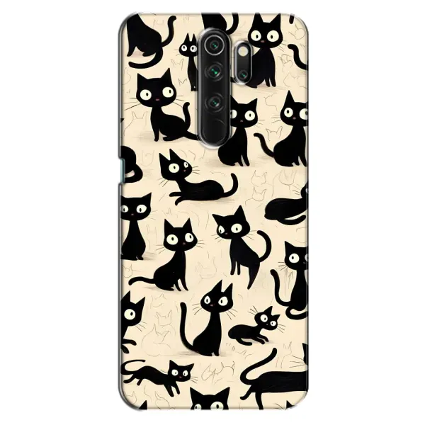 Чехол с принтом «Черные коты» для OPPO A5 (2020) Чехол с принтом «Черные коты» для OPPO A5 (2020)