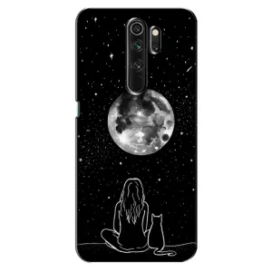 Чохол з малюнком кіт на Oppo A5 (2020) (Дівчина з котом)