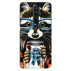 Чохол з принтом для OPPO А5 (2020) - (Прикольні) (AlphaPrint) (Єнот з банкою)