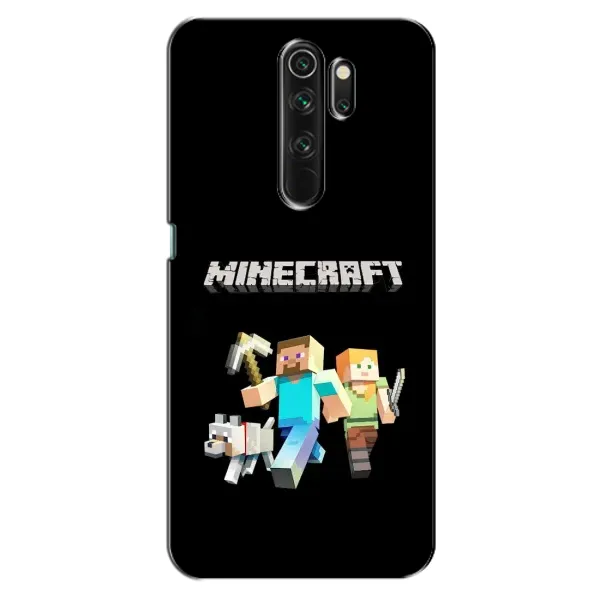 Чехол с принтом «герои Minecraft» для OPPO A5 (2020)