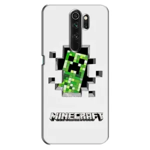 Чехол Майнкрафт на Oppo A5 (2020) (AlphaPrint) Minecraft (крипер Майнкрафт)
