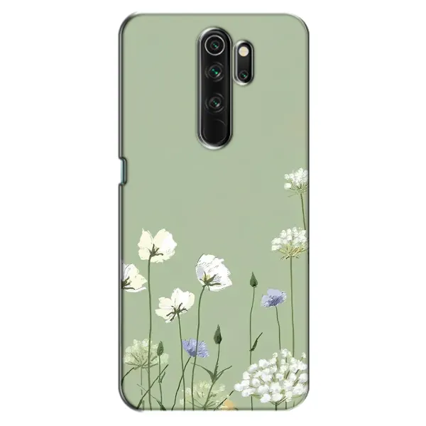 Чехол с принтом «Цветы на зеленом» для OPPO A5 (2020)
