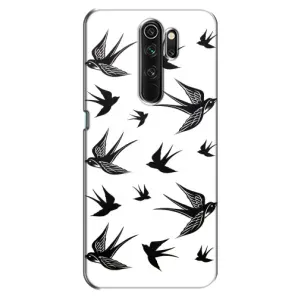 Чехол с птицами на Oppo A5 (2020) (VPrint) (Ласточки)