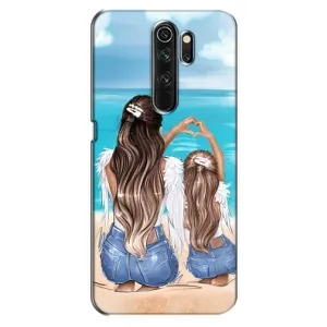 Чохол з друком для Oppo A5 (2020) - (Мама з дитинкою) (AlphaPrint) (Мама з донькою)