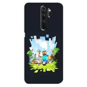 Чехол Майнкрафт на Oppo A5 (2020) (AlphaPrint) Minecraft (персонажи Minecraft)