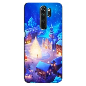 Різдвяні Чохли для Oppo A5 (2020) (VPrint) (Різдвяне місто)