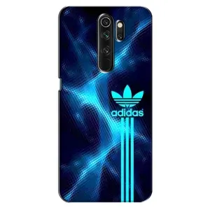 Чохли Адидас для Oppo A5 (2020) (AlphaPrint) (Синій Адідас)
