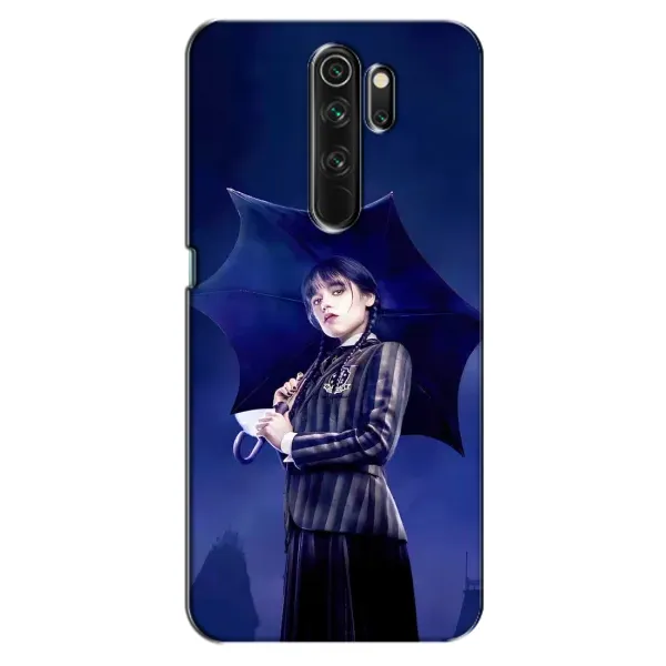 Чехол с принтом «Уэнздей с зонтом» для OPPO A5 (2020)