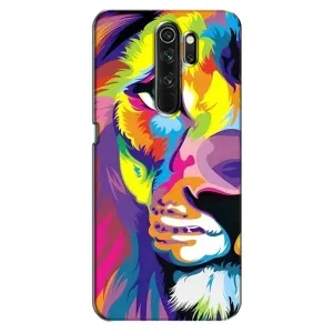 Чехол со Львом для Oppo A5 (2020) (VPrint) (Яркий Лев)