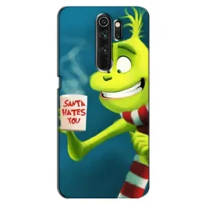 Різдвяні Чохли для Oppo A5 (2020) (VPrint) (Зелений Грінч)