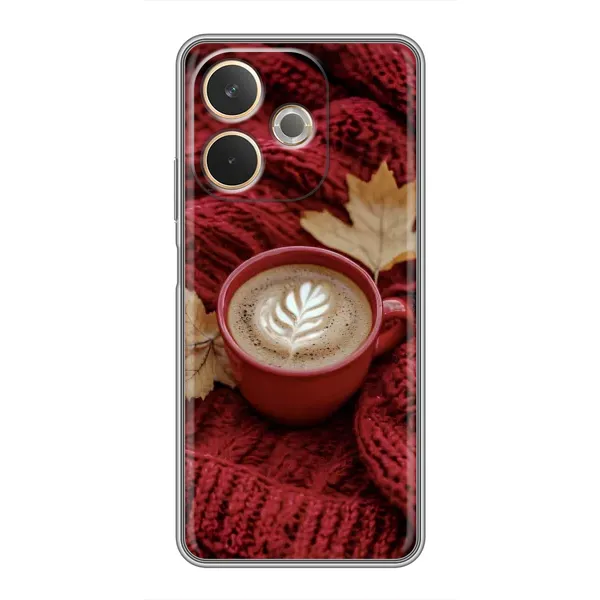 Чехол с принтом «Кофе на пледе» для OPPO A5 Pro Чехол с принтом «Кофе на пледе» для OPPO A5 Pro