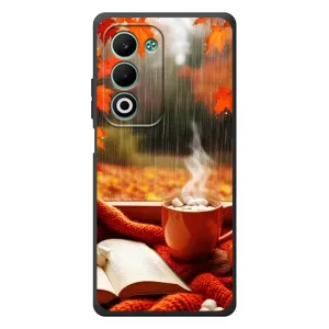 Чехол с принтом «Кофе и дождь» для OPPO A5
