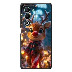 Чехол с принтом «Олень с шарфом» для OPPO A5