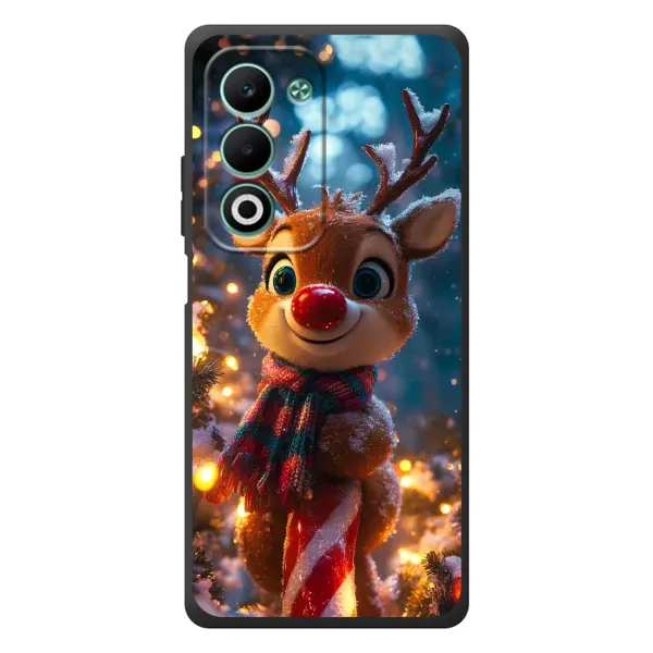 Чехол с принтом «Олень с шарфом» для OPPO A5