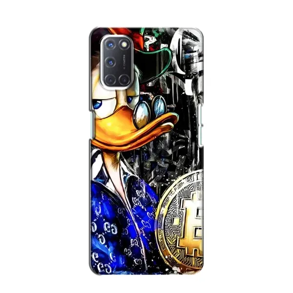 Чохол з принтом «Біткойн Скрудж» для OPPO A52
